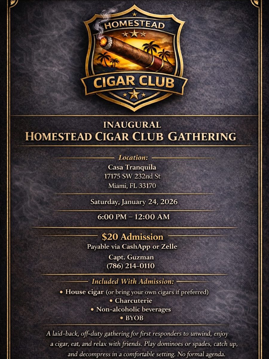 Inaugural gathering flyer